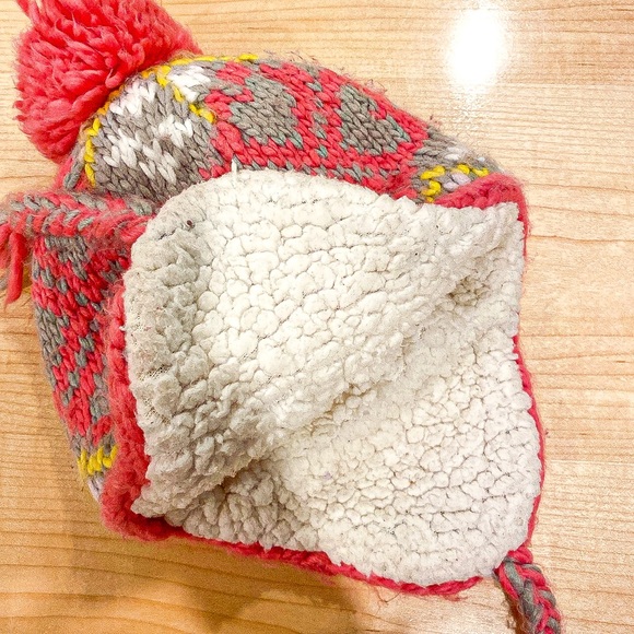 lands end knit pom hat - Picture 2 of 2